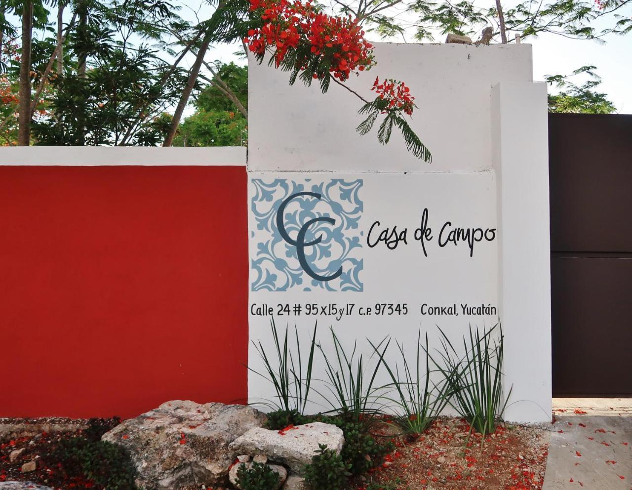 Hotel Casa De Campo Conkal Merida Exterior foto